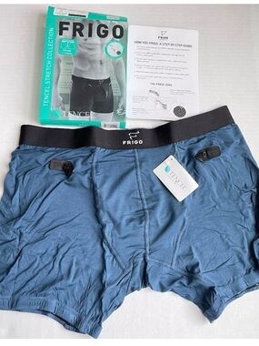Men’s Tencel Stretch Boxer Briefs NWT Large